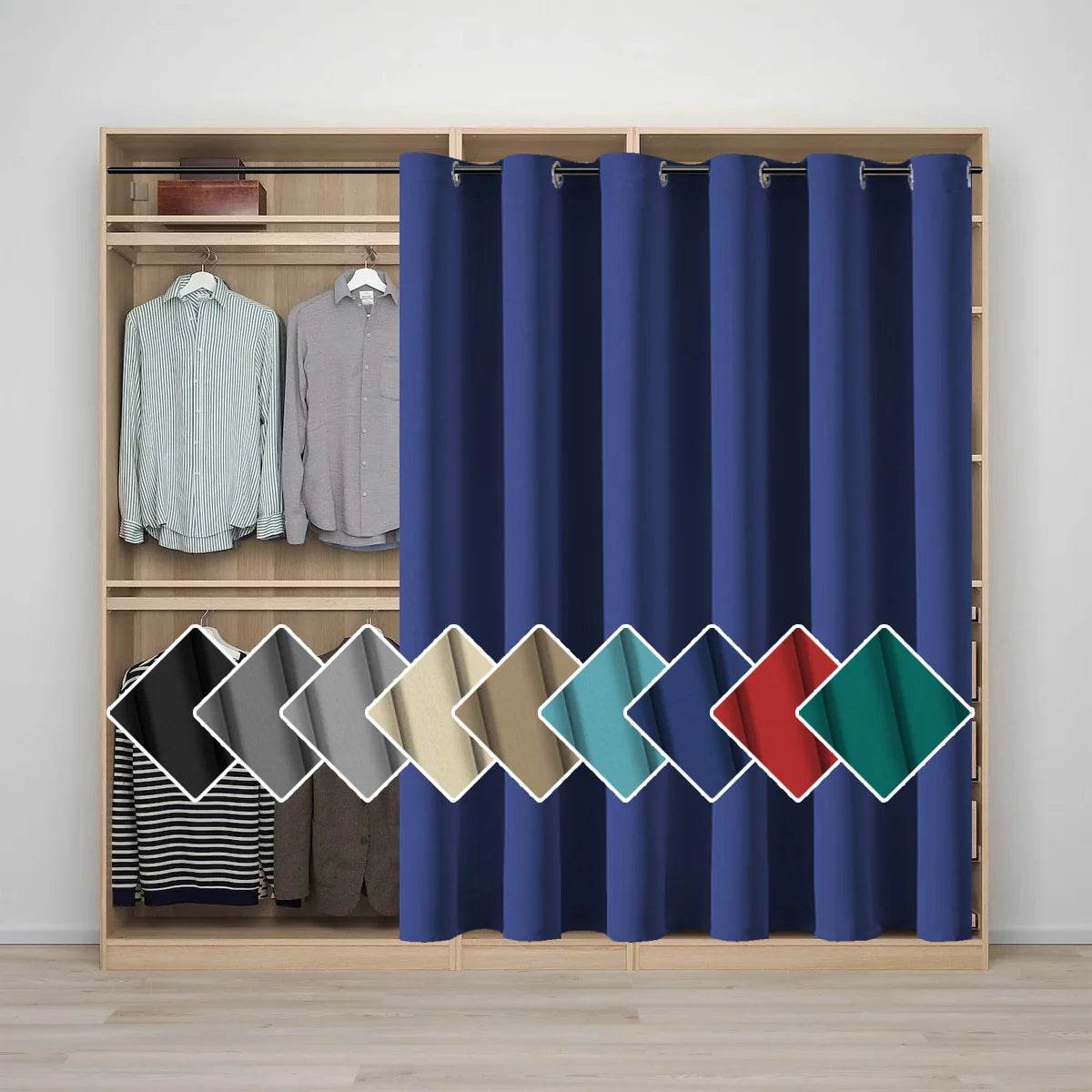 Blackout Door Curtain, Thermal Insulated - Loft&Timber