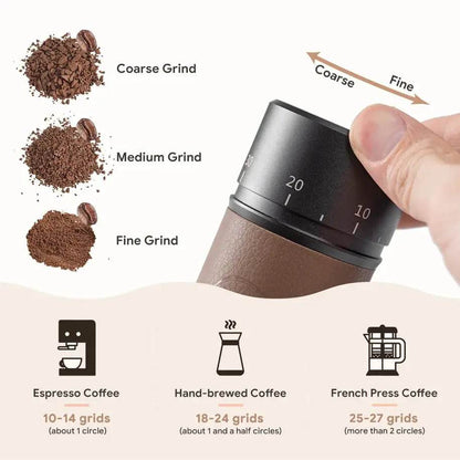 iCafilas Upgrade Manual Coffee Grinder Professional - Loft&Timber