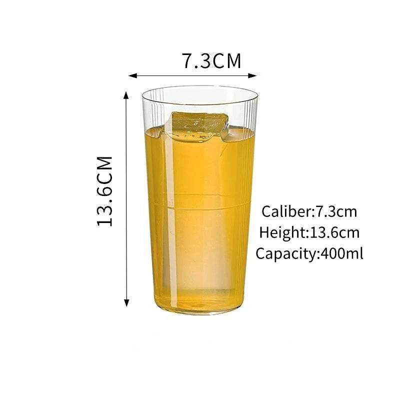 Japanese Style Engraved Cocktail Glasses