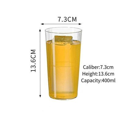 Japanese Style Engraved Cocktail Glasses