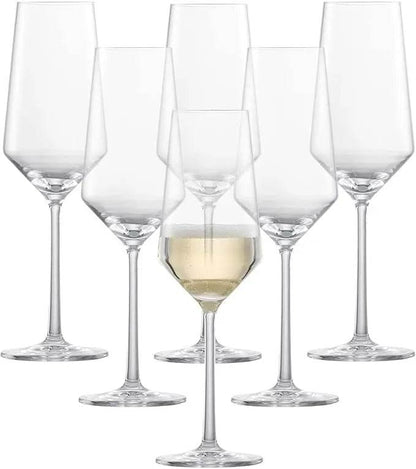 ZWIESEL GLAS Pure Collection Champagne Glasses Set - 6 Pack - Loft&Timber