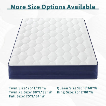 Gel Memory Foam & 7-Zone Pocket Spring Mattress - Loft&Timber
