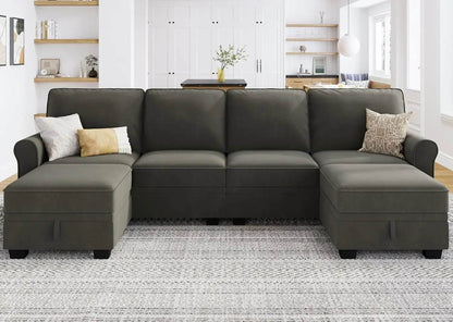 Sectional Sofa with Storage - Loft&Timber