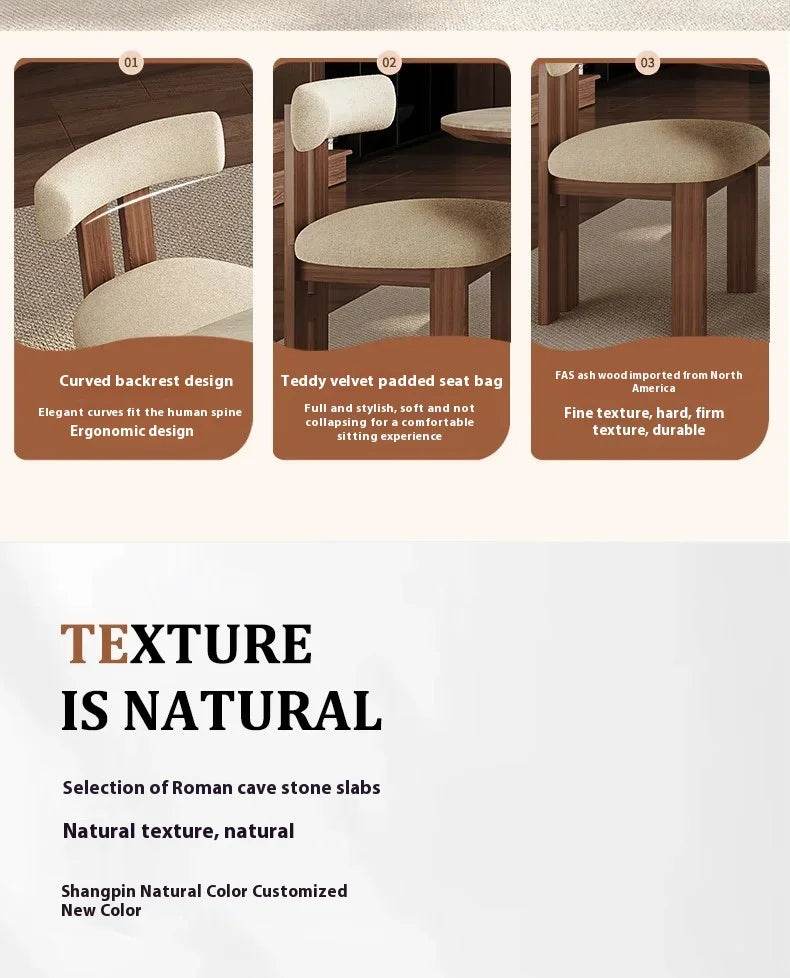 Center Dining Table Wood Table &/Or 6 Elegant Oval - Loft&Timber