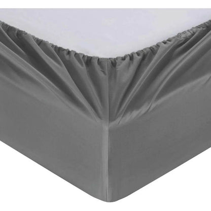 100% Supima Cotton Sheets 600 Thread Count,Bed Sheet Set King Size Sheets 4 Pieces - Loft&Timber