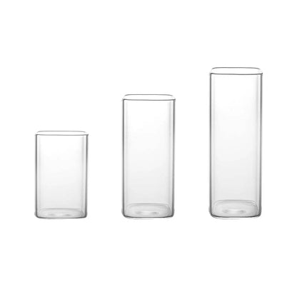 Highball Glass Square Thickened