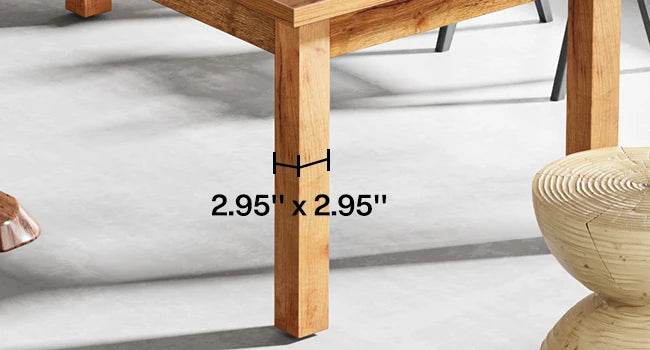 Farmhouse Dining Table for 6-8 - Loft&Timber