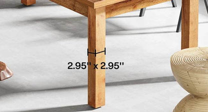 Farmhouse Dining Table for 6-8 - Loft&Timber