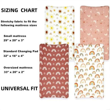 F19F Cotton Changing Pad Sheets - Loft&Timber