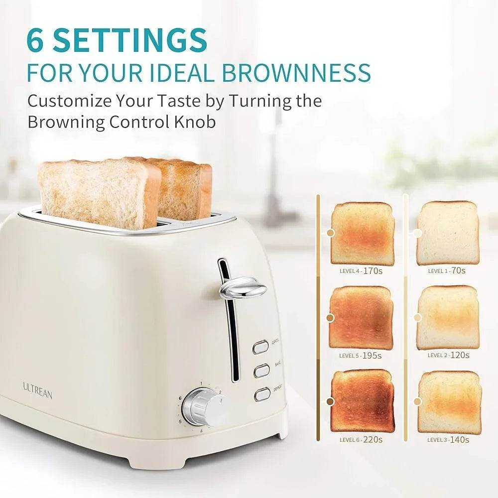 2 Slice Toaster Extra Wide Slot Stainless Steel