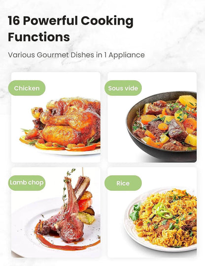 16 in 1 Electric Pressure Cooker - Loft&Timber