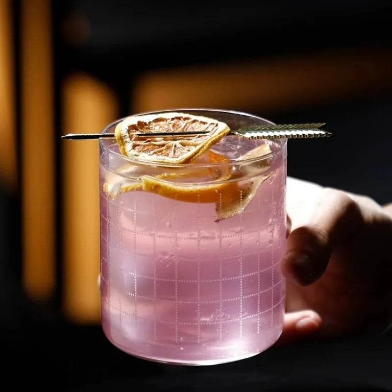 Ultra-Thin Etched Collins Glass Cup, Highball - Loft&Timber