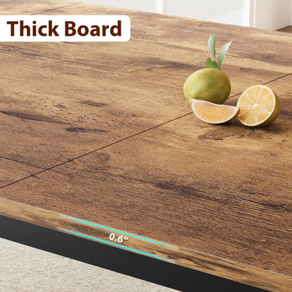 Dining Table for 6-8 People, 78" - Loft&Timber