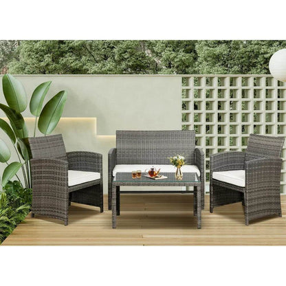Multi Pieces Outdoor Patio Furniture Sets - Loft&Timber