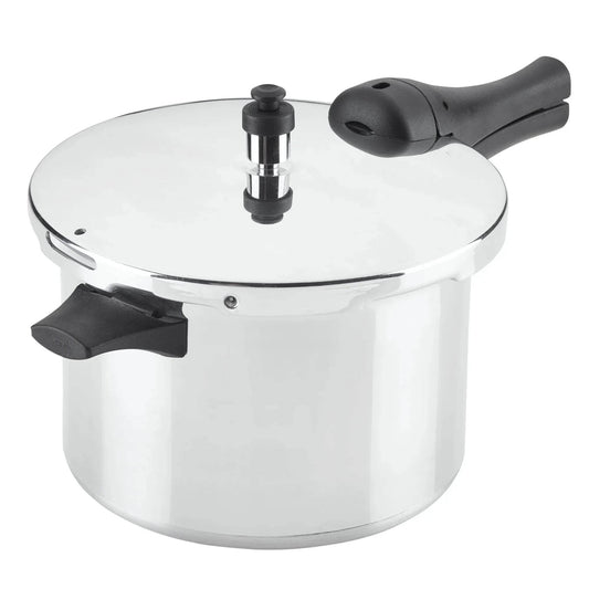6QT Silver Aluminum Pressure Cooker - Loft&Timber