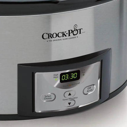 PortaChef 6-Quart Digital Stainless Steel Slow Cooker - Loft&Timber