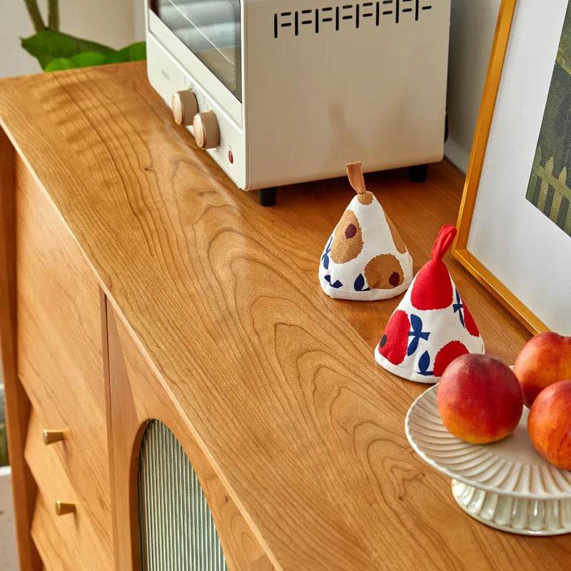 Japanese Vintage Solid Wood Sideboard - Loft&Timber