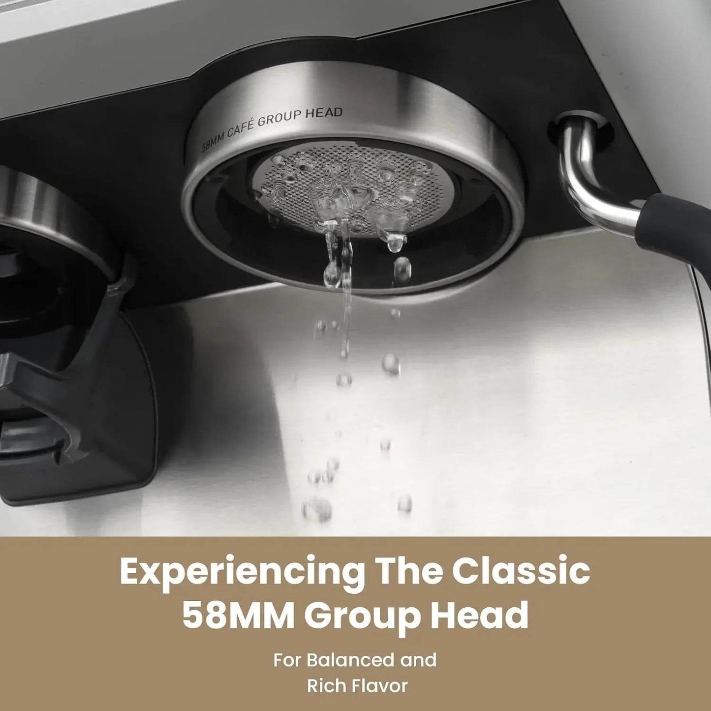 Dual Boiler Espresso Machine EzBru 2000 - Loft&Timber