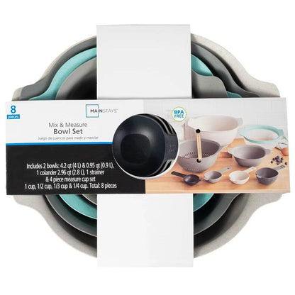 8pcs Kitchen Bowl Set - Loft&Timber