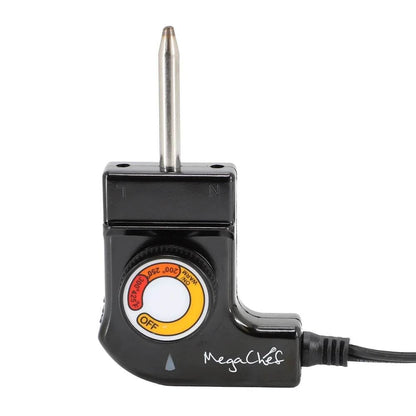 11.81 Inch Electric Grill Non-Stick Coating Adjustable Temperature 1200W - Loft&Timber