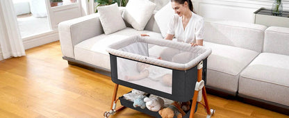 Baby Bassinet, Bedside, 3 in 1 - Loft&Timber
