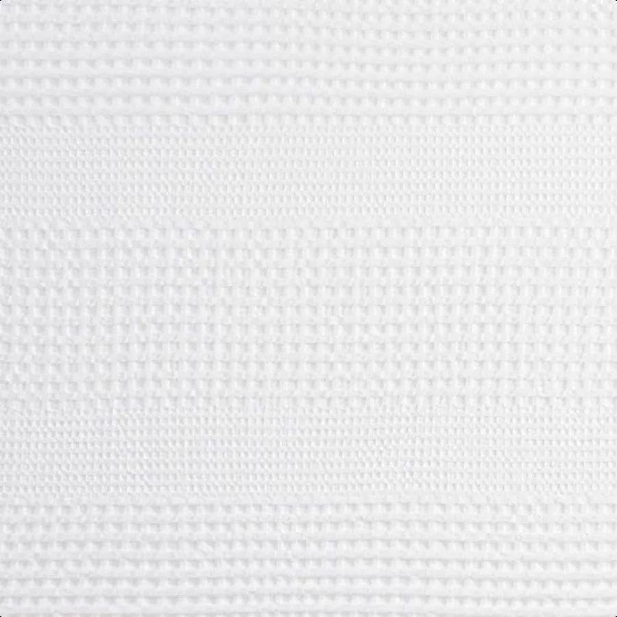 Arlo 100 Cotton Shower Curtain Texture Waffle Weave Design 800 GSM Hotel Quality Soft - Loft&Timber