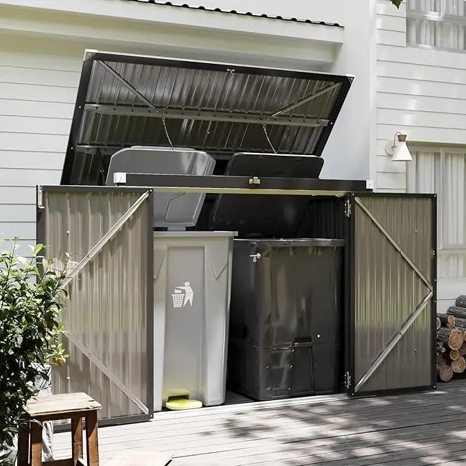 79" Cu. Ft Premium Storage Shed 3.3 x 5.6 FT - Loft&Timber