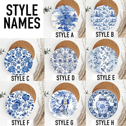 Chinoiserie Coasters - Loft&Timber