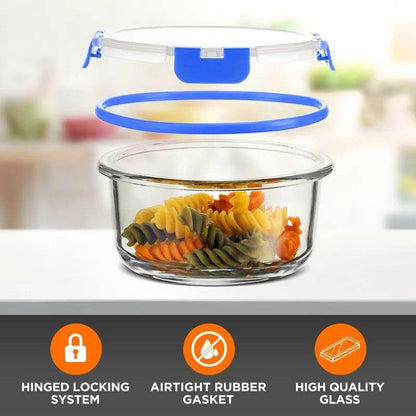 24-Piece Glass Food Storage Container Bakeware Set with Snap Locking Lids - Loft&Timber