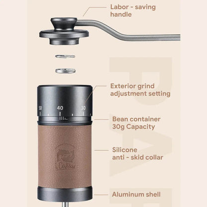 iCafilas Upgrade Manual Coffee Grinder Professional - Loft&Timber