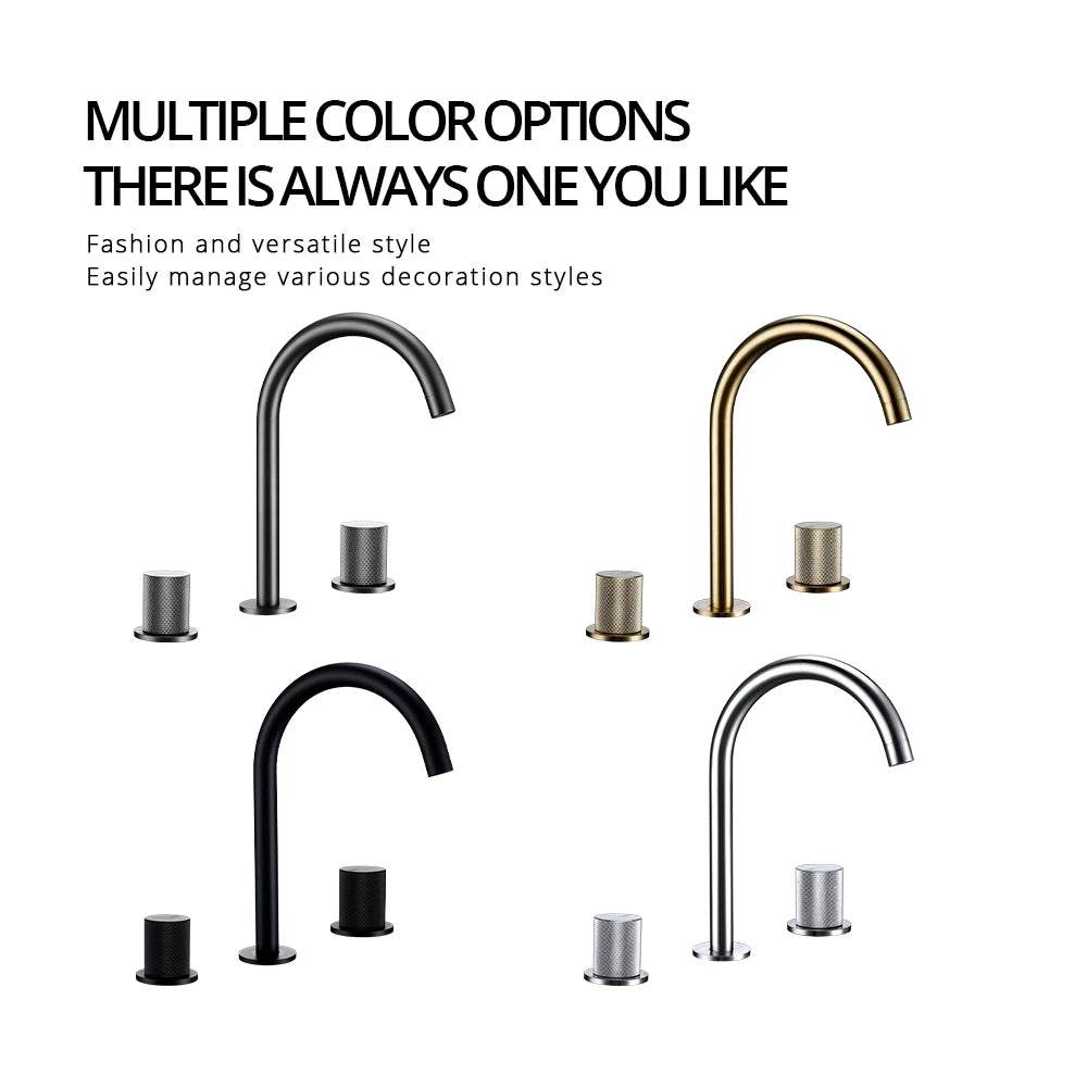 Brushed Gold Basin Faucet - Loft&Timber