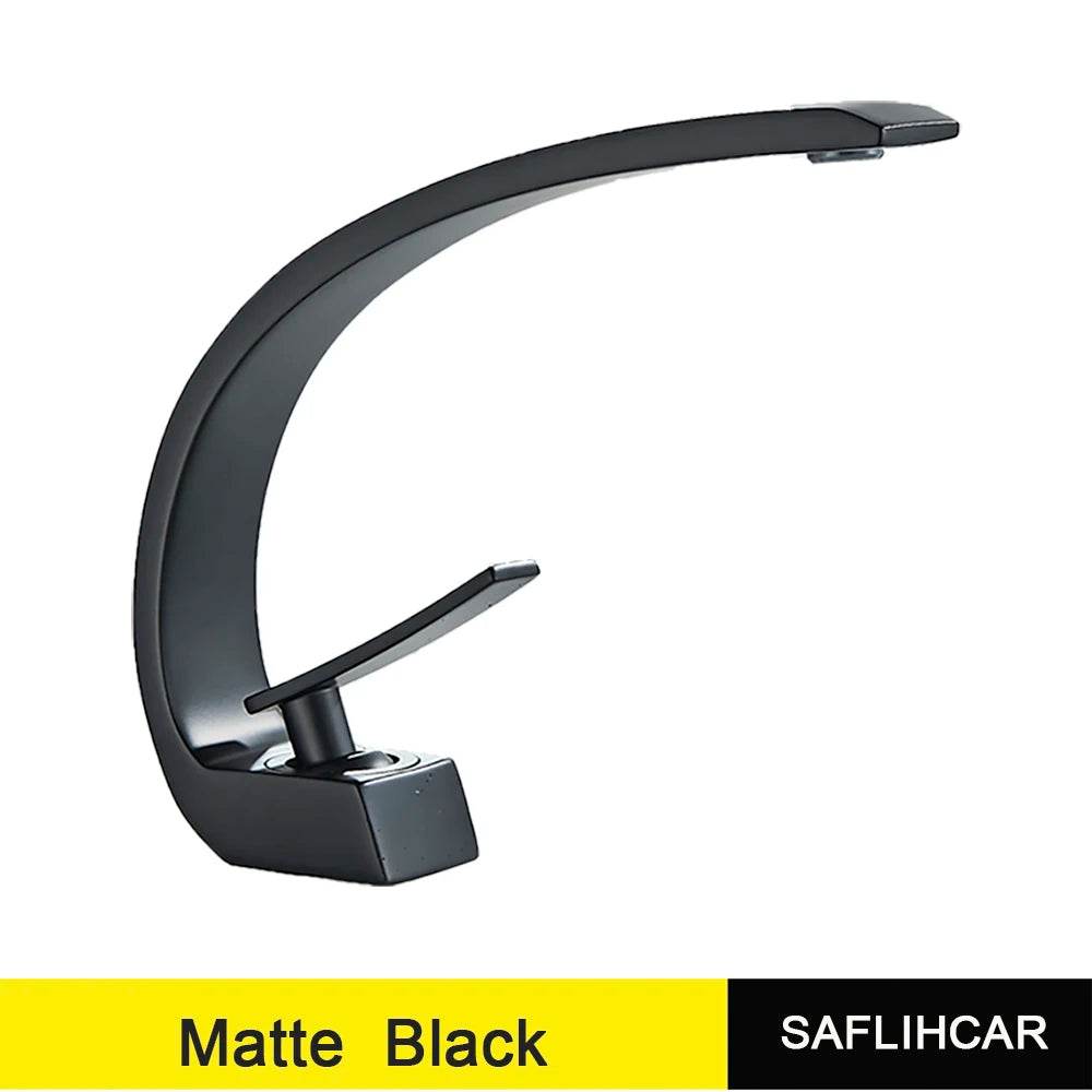 Polished Golden Bathroom Faucet - Loft&Timber