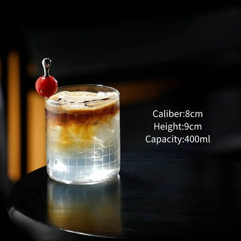 Ultra-Thin Etched Collins Glass Cup, Highball - Loft&Timber
