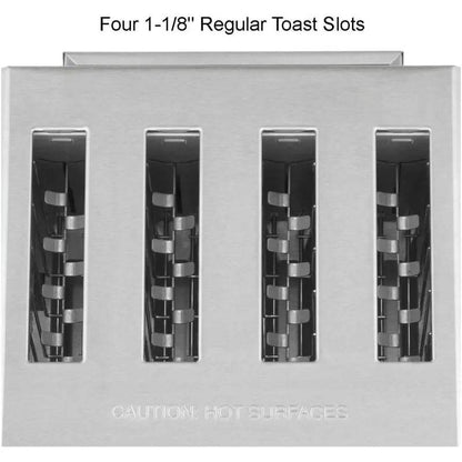 Waring Commercial 4-Slice Heavy Duty Commercial Pop-Up Toaster, 120V - Loft&Timber