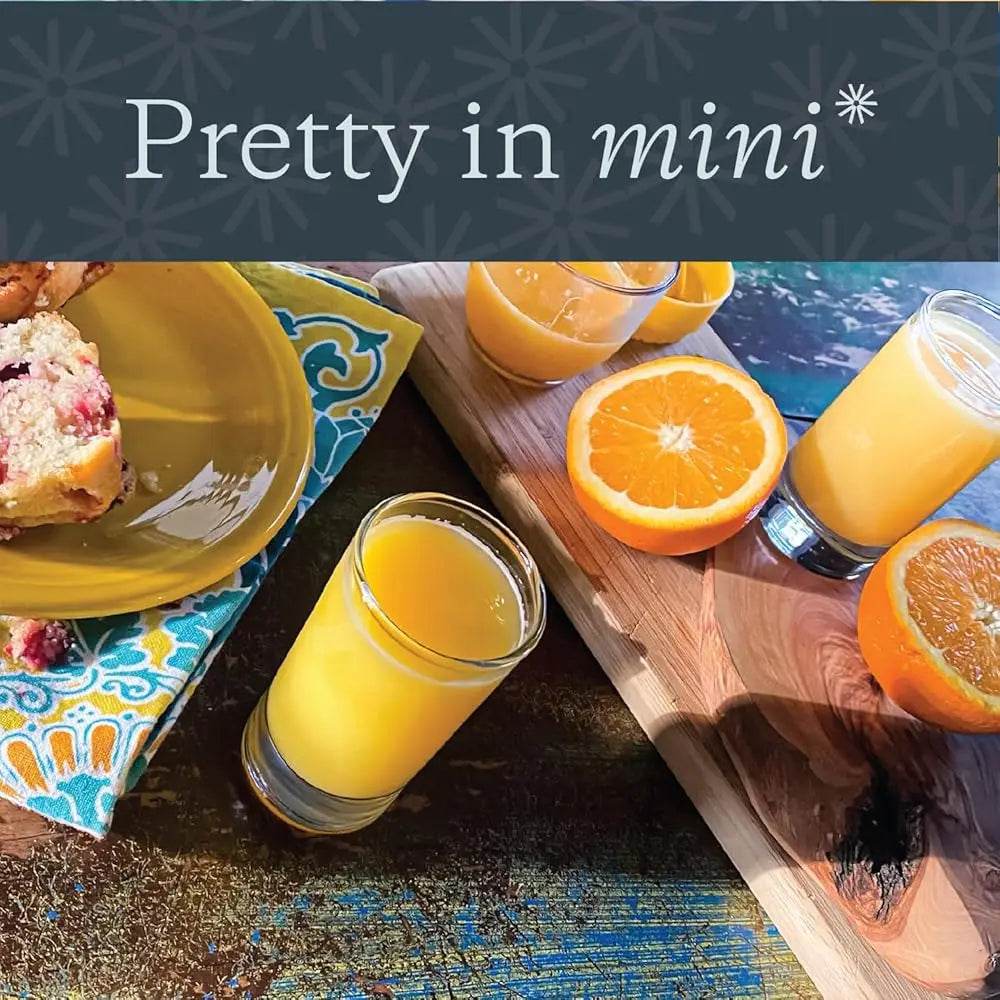 4-Pack 7oz Juice Glasses – Heavy Bottom - Loft&Timber