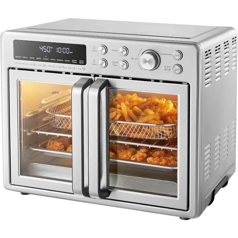 Flexify French Door Toaster Oven Air Fryer Combo, 26.4 QT - Loft&Timber