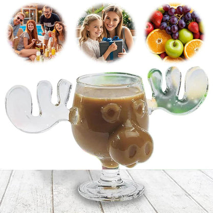 240ml Glass Moose Mug - Loft&Timber