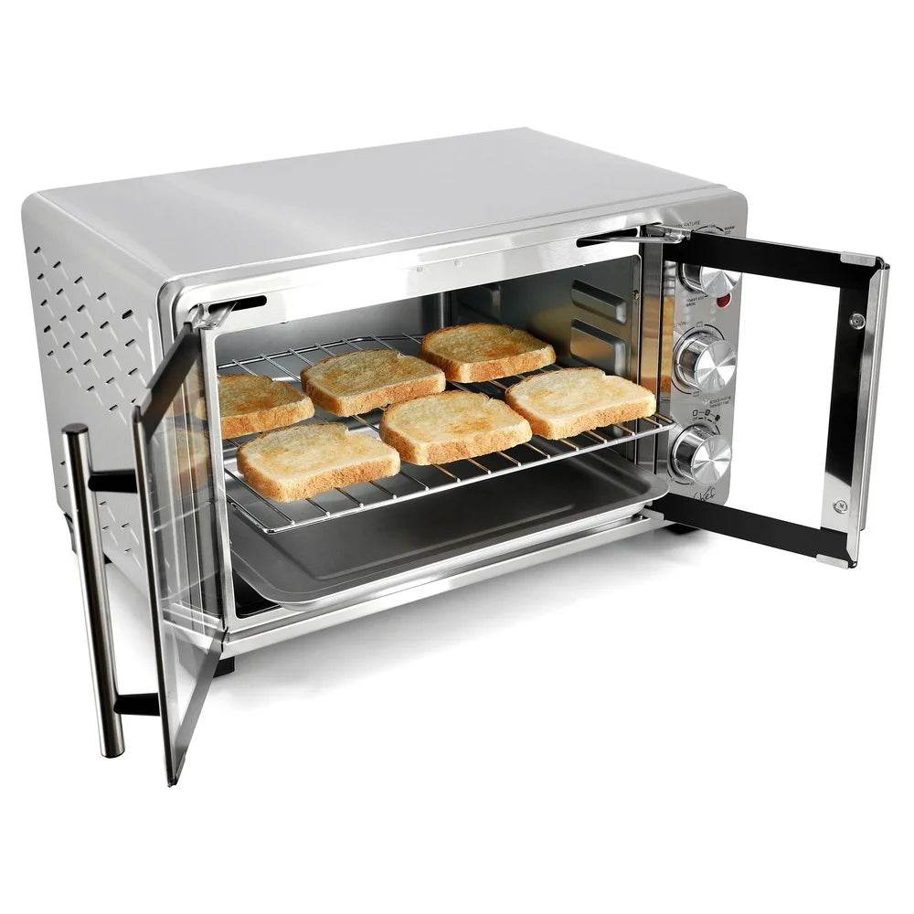 25 Quart Multi-Function Electric Toaster Oven Digital Timer - Loft&Timber