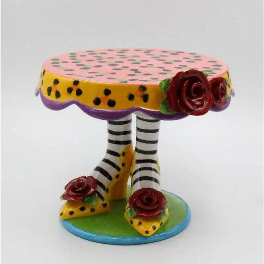 10-Inch Sugar High Social by Babs Ceramic Cake Stand - Loft&Timber