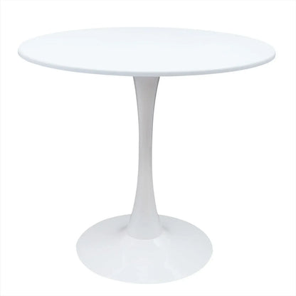 31.5" Round Tulip Pedestal Dining Table - Loft&Timber