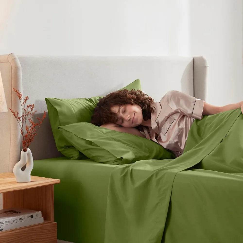 Popular Split King Sheet Set 1800 Ultra-Soft Microfiber Bed Sheets - Loft&Timber