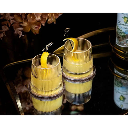 Vintage Art D Speakeasy Lowball Glasses, Set Of 4, 9 Oz - Loft&Timber