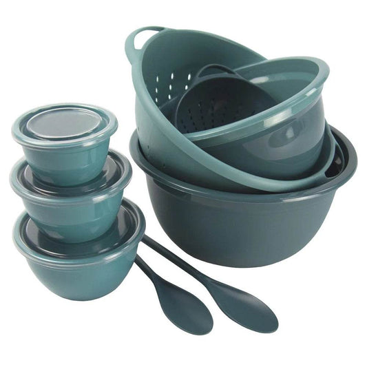 12 Piece Plastic Mixing Bowl Set - Loft&Timber