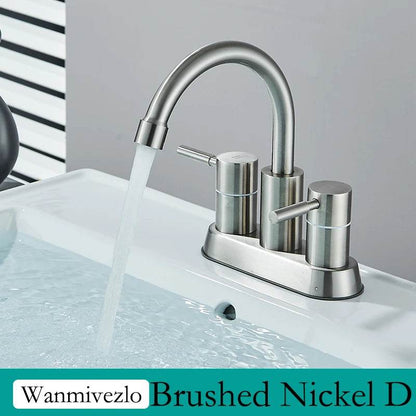 Wanmivezlo Integrated Basin Brass Sink Faucet - Loft&Timber