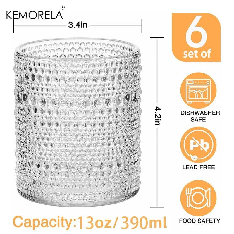 Glassware Set Of 6 13 OZ/390ml - Loft&Timber