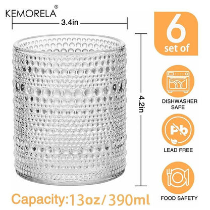 Glassware Set Of 6 13 OZ/390ml - Loft&Timber