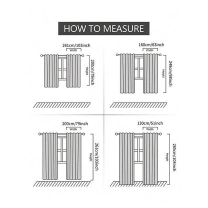 2pcs European high-end embroidered curtain - Loft&Timber