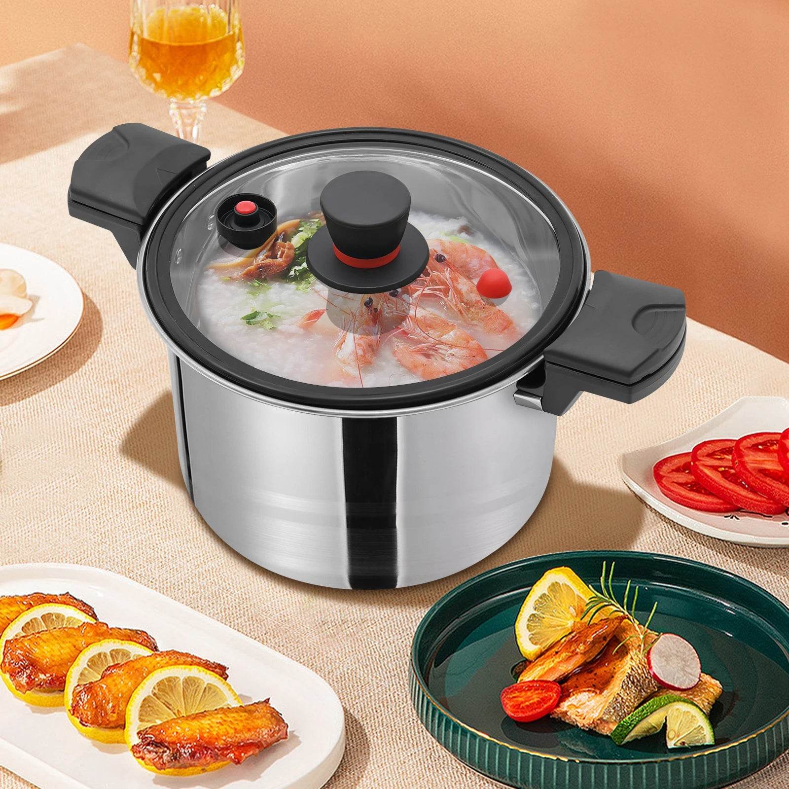 Pressure Pot High-Capacity Pressure Cooker - Loft&Timber