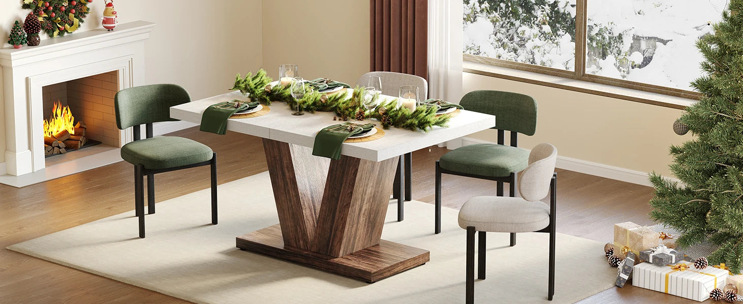 LITTLE TREE 47" Inches Dining Table for 4 - Loft&Timber