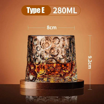 Tumbler Whiskey Glass with Base Crystal - Loft&Timber